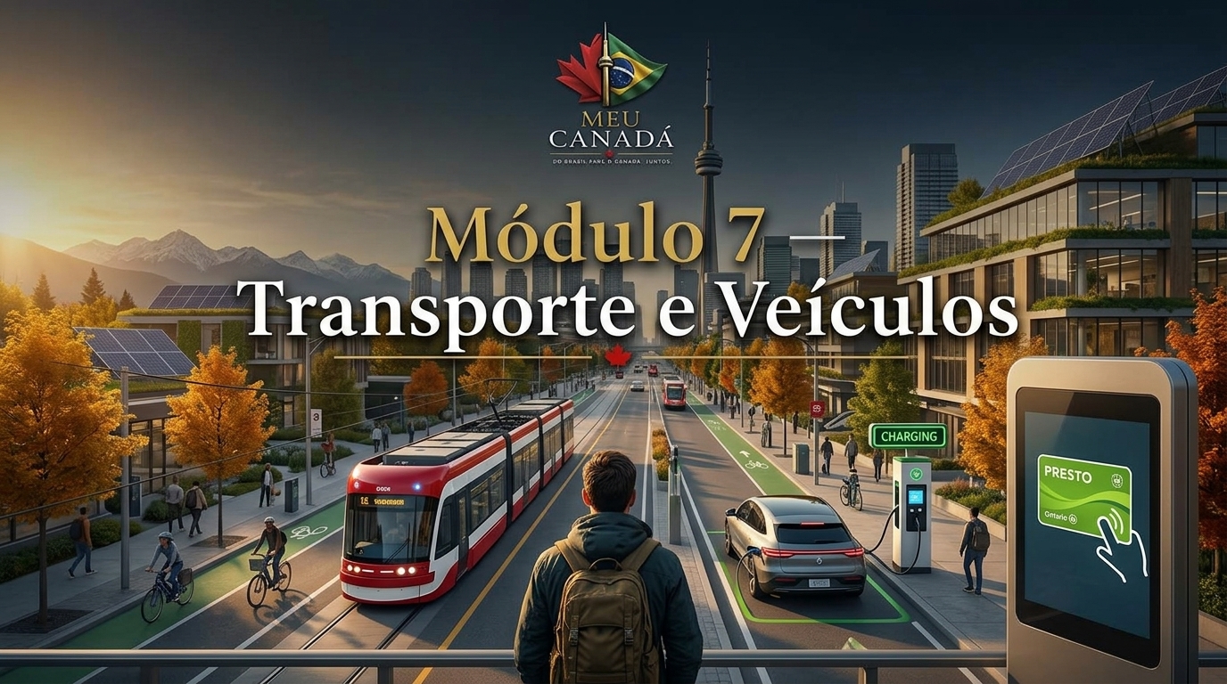 Capa do módulo Transporte e veículos