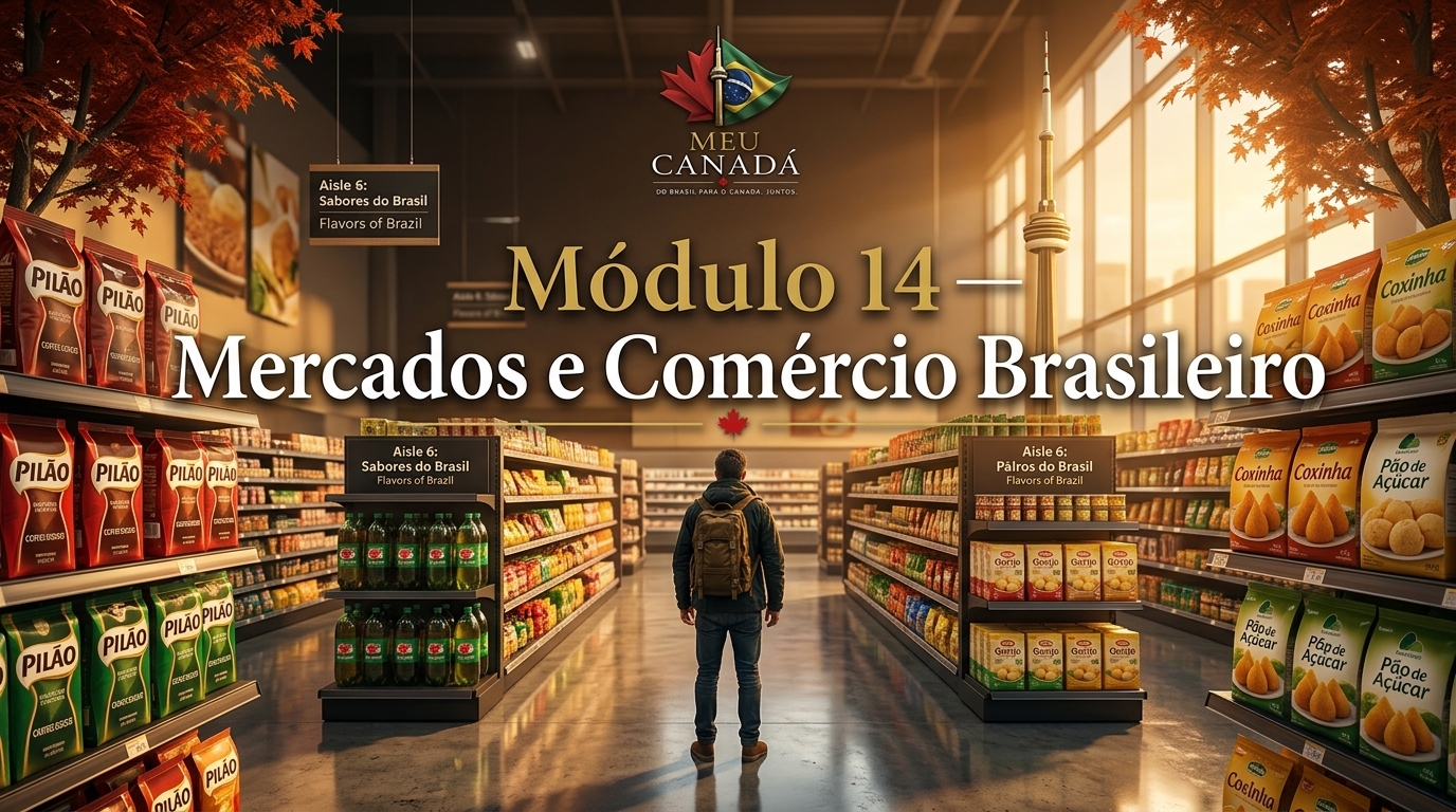 Capa do módulo Mercados e comércio