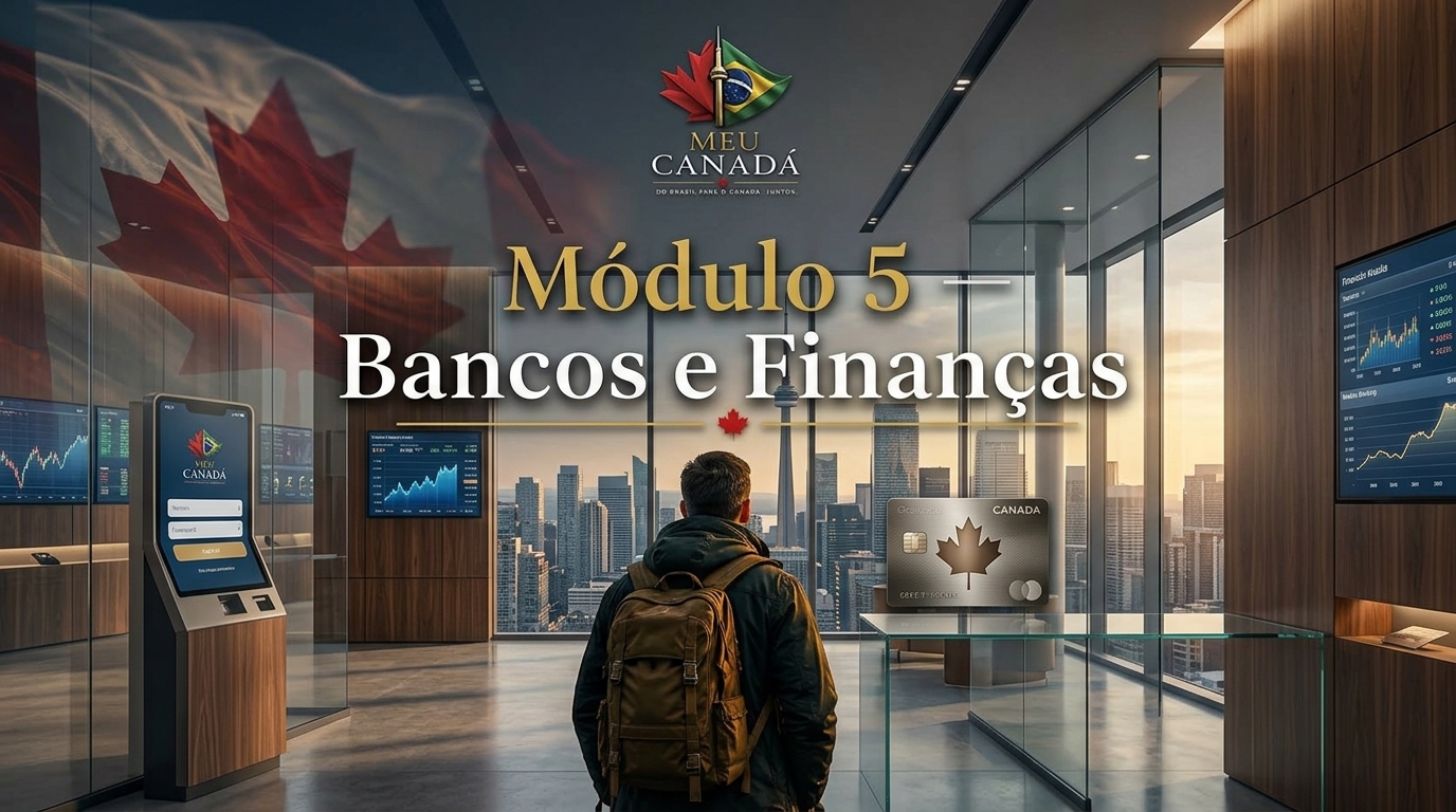 Capa do módulo Bancos e finanças